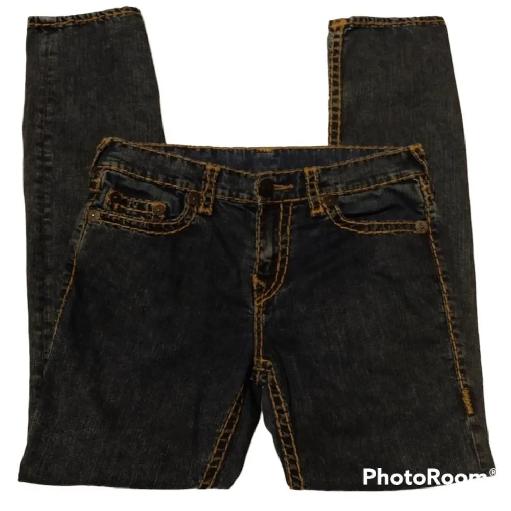 True Religion Geno Relaxed Slim Jeans 44
